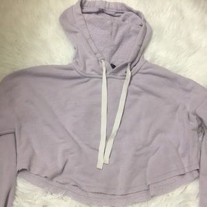 Lavender cropped sweater